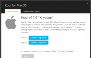 kodi for mac release or nightly kodi for mac release or nightly